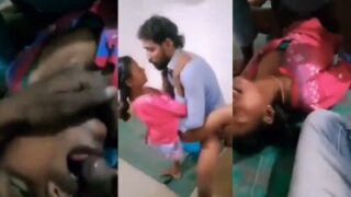 Gadis Desi Umur 19 Tahun Dari Desa Lagi Nikmatin Threesome Seru
