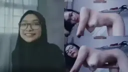 Malaysia Nurul Maisarah Si Jilbab Kacamata, Bikin Pikiran Liar.