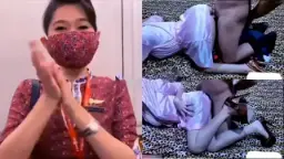 Pesan Pramugari Seksi Siap Layan