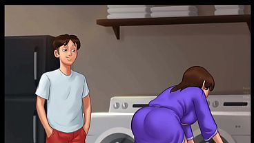 Malam Musim Panas Penuh Rahasia [v21.0.0] | Ibu Tiri Ngintipin Diam-diam (18+) | Novel Visual Dewasa Yang Bikin Greget