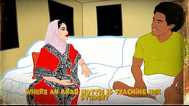 Tutor Arab Montok Pake Ngejar Murid Biar Bisa Trik Baru Di Ranjang