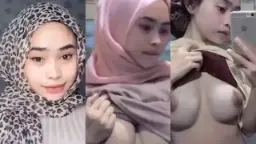 Hijab Pink, Body Mulus Bikin Ngacengin