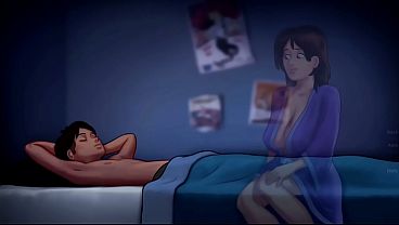 Semua Berubah Geli Setelah Ibu Tiri Balas Senyum Nakal (18+) | Update Terbaru Wip | Summertime Saga
