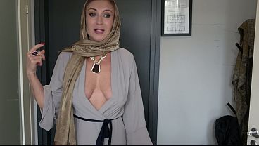Ibu Tiri Berhijab Montok Digoyang Kontol Besar Anak Tiri