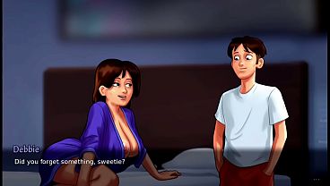 Ibu Tiriku Sampai Ketinggalan Reaksi Aku Yang Keras (18+)