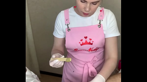 Cara Rusia Paling Panas Dari Nyonya Cukur Sugarnadya Bikini Dalam, Tunjukin Cara Wax Kontol Pria.