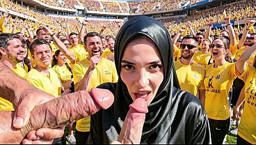 Video Panas: Fans Jerman Digilir Tim Lawan – Video Interaktif Ai