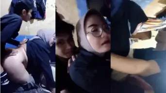 Hijab Bbw Montok Kacamata Goyangin Sapi Sampe Muncrat