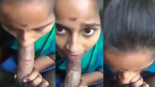 Istri Tamil Cepat Kasih Blowjob Desi Ke Selingkuhannya, Bibir Basahnya Ngehisap Liar